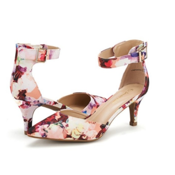 YORI Floral Heels - Picture 2 of 4